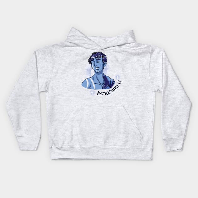 Jace, Incredible Blue Mage for White Kids Hoodie by EverTomorrow